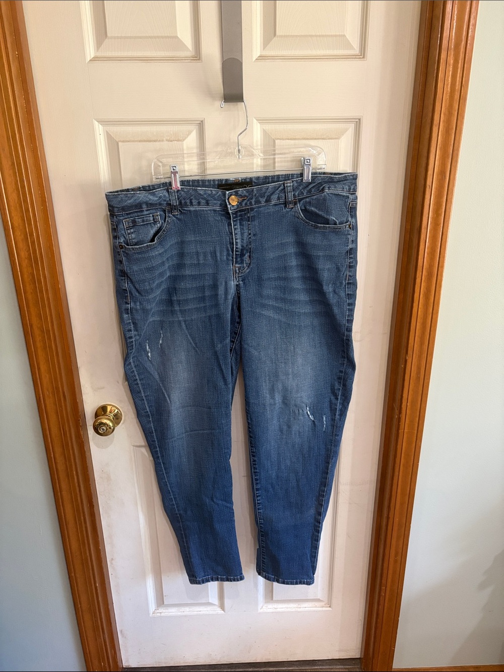 Venezia Women's Medium Blue Straight Leg Jeans